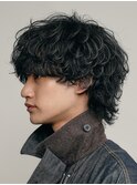 銀座シャドウパーマニュアンスパーマツーブロックメンズパーマ &nbsp;