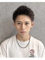 フジヤマバーバーショップ アジト(FUJIYAMA BARBER SHOP ajito)&nbsp;刈り上げアップバングショート メンズ/明石/西明石/大久保