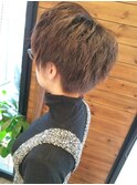 刈り上げ 手前な 2ブロック ベリショ女子♪