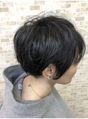 簡単ショートヘア