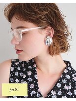 ラレイ(Lalei)&nbsp;【表参道/青山】イエローベージュエッジショート【ささき】