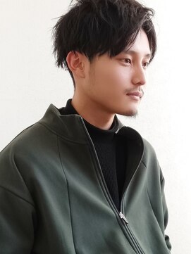 スリーク(SLEEK) センターパート×スパイラルミックス