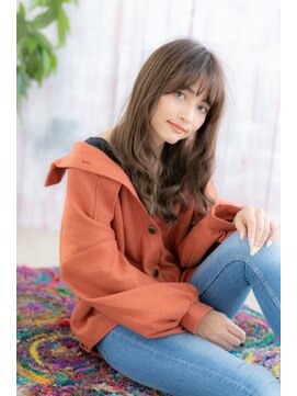 ミック ヘアアンドメイク アップ 駒込店(miq Hair&Make up) 外国人風無造作パーマでアンニュイ顔