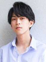 コンマバング　ウェットヘア　好印象でかっこいい社会人ビジネス