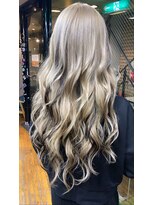 ラフ 難波店(LAFF)&nbsp;#黒髪#ボブルフ#ネビージュ#小顔#ワンレン