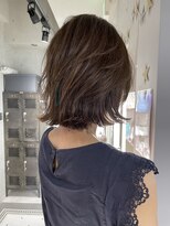 リバレッジ 白金(Leverage) 大人レイヤー外ハネボブ 30代40代50代【白金/目黒】担当 濱口