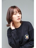 kisaiBUZZ＊西川史浩 くびれボブ×ナチュラルブラウン