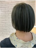 ミニボブ　グリーン
