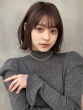 レイリー 原宿 表参道(Rayreee) ショコラアッシュ小顔ボブヘア