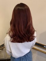 ボアップ(boappu)&nbsp;#ブラウンレッド#髪質改善トリートメント#巻き髪