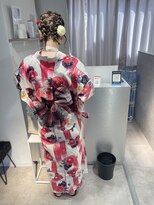 モク(mok)&nbsp;夏祭り浴衣ヘアセット