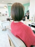 大人可愛いボブ×イルミナカラー