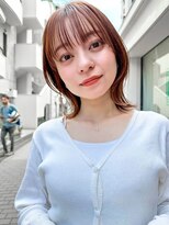 【ARTE表参道/青山】顔まわりレイヤーセミロング×透明感