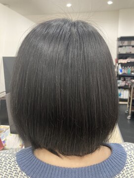 ビーズカラーイオン 酒田南店 清潔感 暗めナチュラルブラウン　２０代３０代４０代