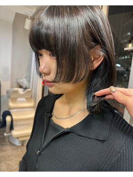 ハイル(KHAIR) 《 姫カット×インナーblue〇 》