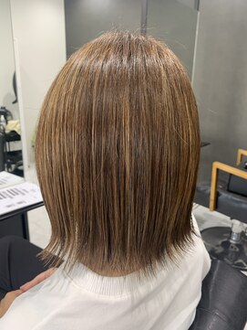 ディティール(Detail) 髪質改善×脱白髪染めハイライト