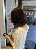 切りぱっなしボブ