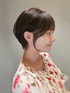 ユトリ ヘアーアンドスパ(YUTORI hair&spa) 【上尾/ショート】襟足が浮きやすくても!収まるショート