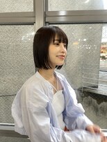 メゾンアクア 表参道(Maison ACQUA)&nbsp;◎切りっぱなしボブ縮毛矯正ショートボブストレートパーマ