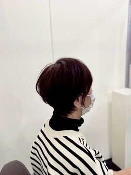サウンドヘアデザイン(sound hair design) 後頭部ふんわりなショートヘア☆