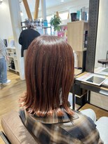 シータ 坂戸北口店(THETA)&nbsp;ボブ×オレンジブラウン