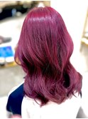 【FABRO.東】ブリーチ/ダブルカラー/トワイライトピンク