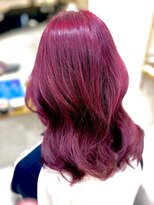 ヘアデザイン ファブロ(hair design FABRO.)&nbsp;【FABRO.東】ブリーチ/ダブルカラー/トワイライトピンク