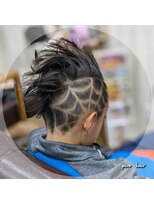 ピヴォヘアー(pivo hair)&nbsp;メンズカット　バリアート　ラインアート　モヒカン　