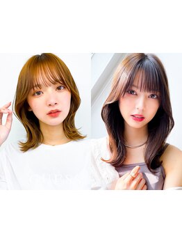 韓国風顔周りカットで結んだ時も可愛い*横顔まで惹かれる！韓国へアからボブまでカットはお任せ！[韓国]