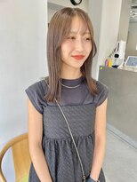 ヘアー アイス 御器所本店(HAIR ICI) ブリーチなし透明感カラー髪質改善ニュアンスカラーくすみカラー