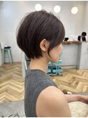 大人可愛いショートヘアオール世代似合う◎ひし形