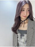 【ブリーチカラー】ラベンダーブラウン