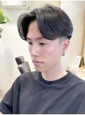【Hale】ブルーブラックNo2621韓国マッシュスペインカール
