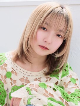 ココ なかもず店(COCO) レイヤーカット/ボブ/髪質改善/小顔/ココアベージュ