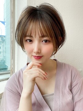 アフロートフクオカ(AFLOAT FUKUOKA) 【NEW OPEN】小顔前髪あり後れ毛サイドバングメルティカラー