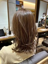 ヘアリゾート粋 新宿三丁目本店&nbsp;透明感カラー/ベージュ/レイヤーカット