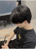 毛流れセンターパート