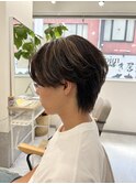 men's hairメッシュキャップハイライト