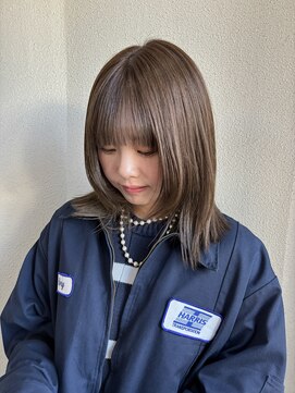 コルク バイ マグ 松本駅前(COLK by Mag) 冬ミディ◎小顔くびれレイヤー×暖色ブラウン