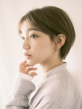 ラス トーキョー(LAS TOKYO) 大人ショートボブ丸みショートカットマッシュショート前髪あり