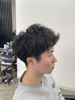 モエバイアリア(Moe by aria) ショートナチュラルパーマ