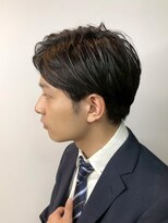 Men's salon Dahlia 恵比寿 メンズカット/メンズパーマ/ダウンパーマ/ブリーチ/カラー&nbsp;恵比寿メンズ横顔綺麗なビジネスショート