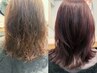 【美髪矯正】カット＋カラー＋ヘアポテンツァ(縮毛矯正ではありません)