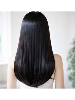 アーリアエスウーノ(A:ria es uno)の写真/憧れのうるツヤ髪へ!ブロウアウト美髪トリートメントで理想の髪質改善を体験♪