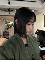 エヌダブリュエイチ(n.w.h)&nbsp;切りっぱなし大人ボブ