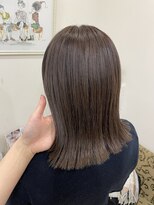 シュープ プラス 尾張一宮駅前ビル アスティ一宮店(SHOOP plus) 切りっぱなしボブ×アッシュグレージュ