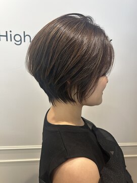 ハイストリートヘア(High street Hair) 丸みくびれショート