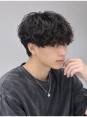 STYLE MENメンズカットダウンバング40%シャドウパーマ藤沢