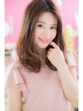 ミック 日暮里店(miq) 顔立ち華やか!リッチカールロング