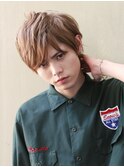 ジェンダーレスなミディアムショート